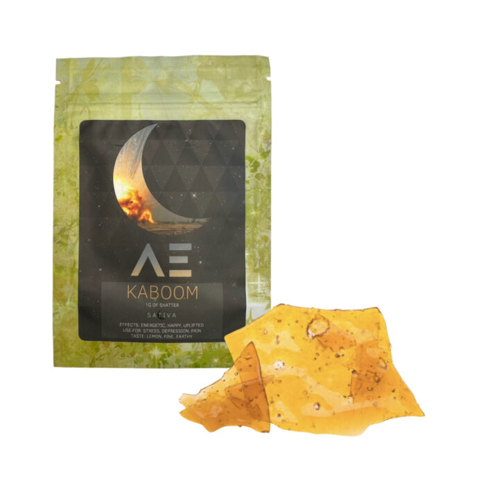 Apollo Extracts Kaboom Sativa Shatter