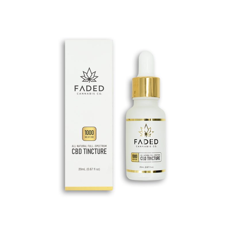 Faded Extracts - CBD Tincture - 1000mg