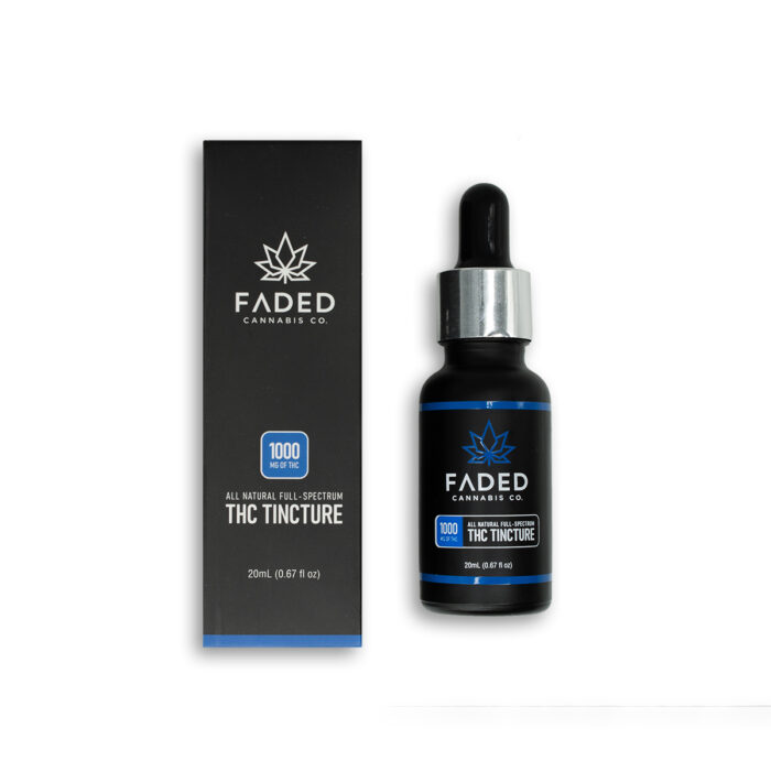 Faded Extracts - THC Tincture - 1000mg