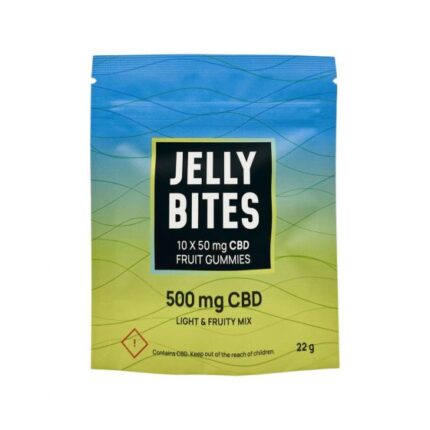 Jelly Bites - Light & Fruity Mix - 500mg CBD