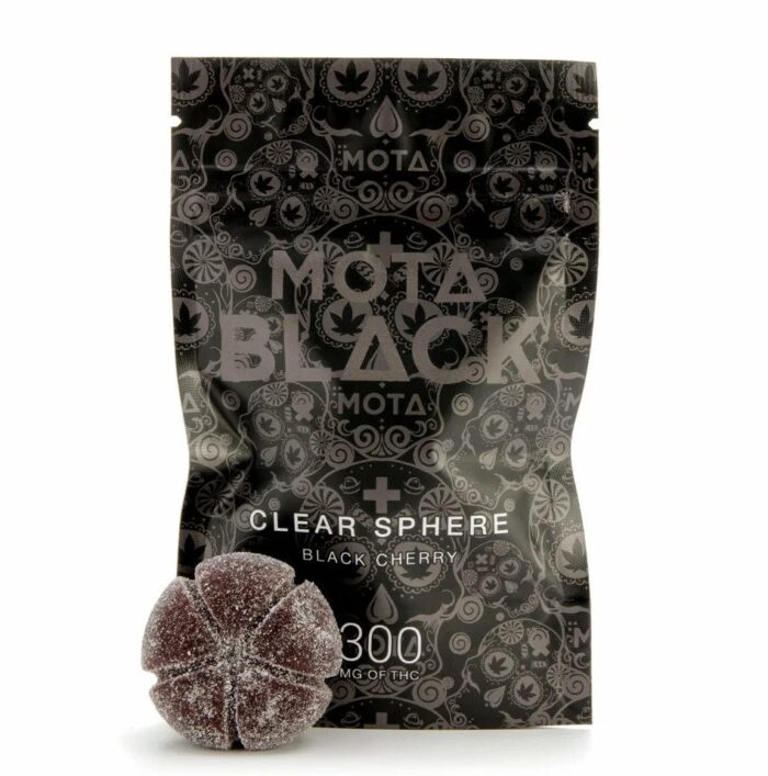 Mota - Black - Clear Sphere - 300mg THC