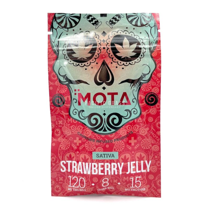 Mota - Jelly - Strawberry - Sativa - 120mg