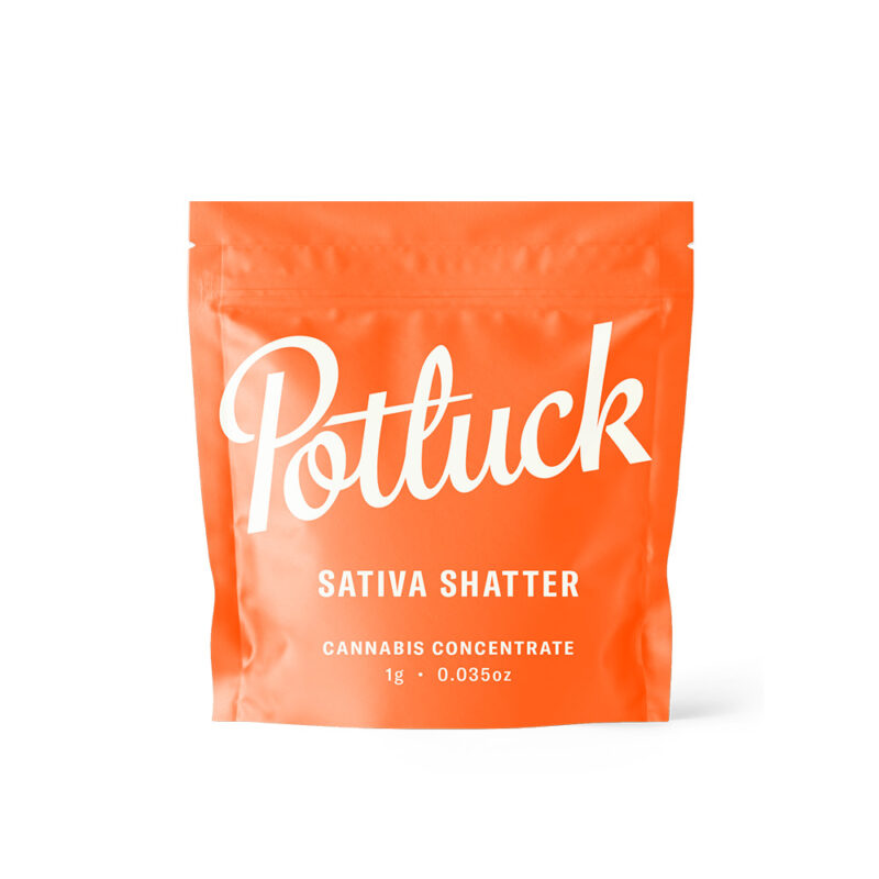 Potluck - Lemon Haze - Sativa Shatter - 1g