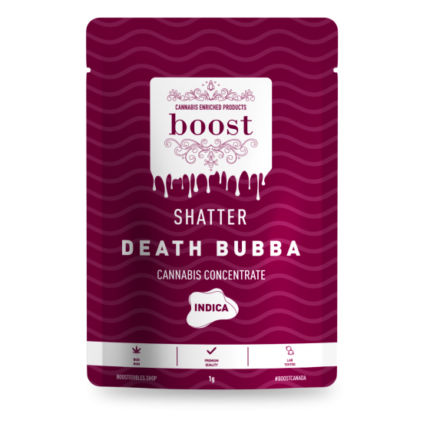 Boost – Indica Shatter – Death Bubba – 1g