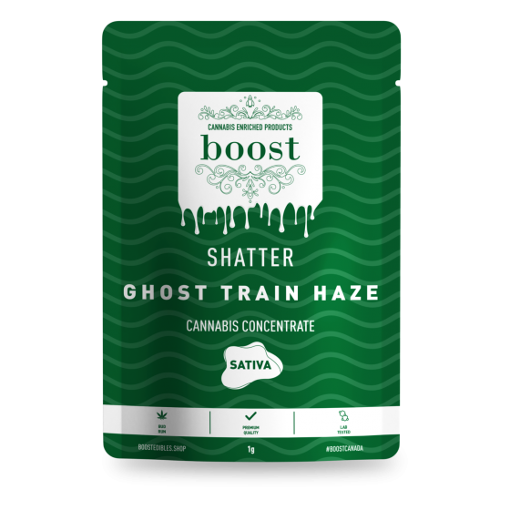 Boost – Sativa Shatter – Ghost Train Haze – 1g