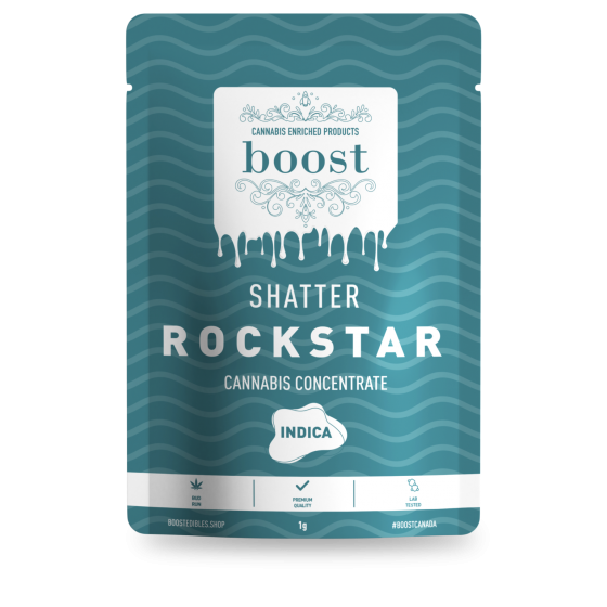 Boost – Indica Shatter – Rockstar – 1g