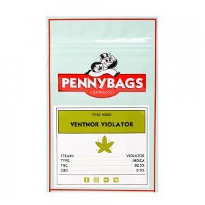 Pennybags Extracts - Ventnor Violator - Indica Shatter 1g