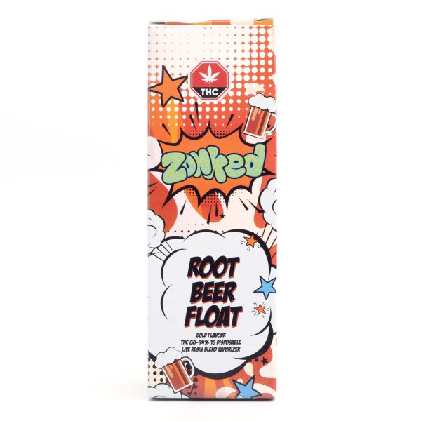 Zonked - Live Resin Disposable Vape Pen - Root Beer Float