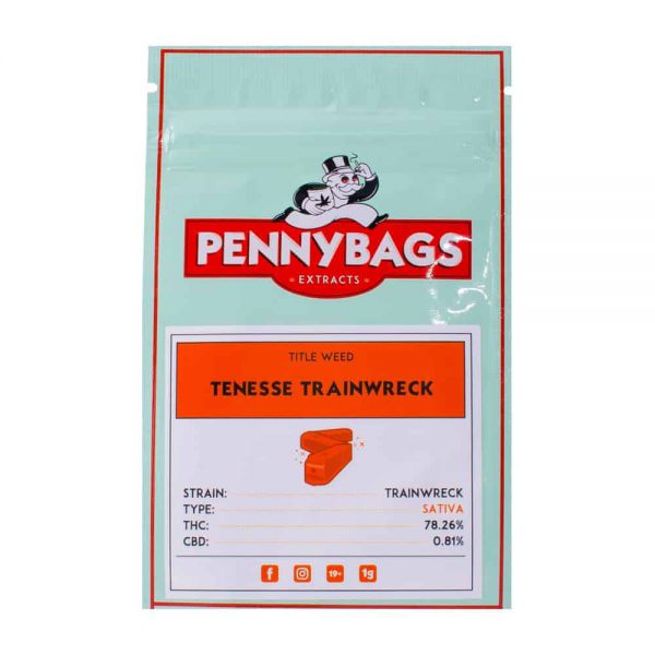 Pennybags Extracts - Tenesse Trainwreck - Sativa Shatter 1g