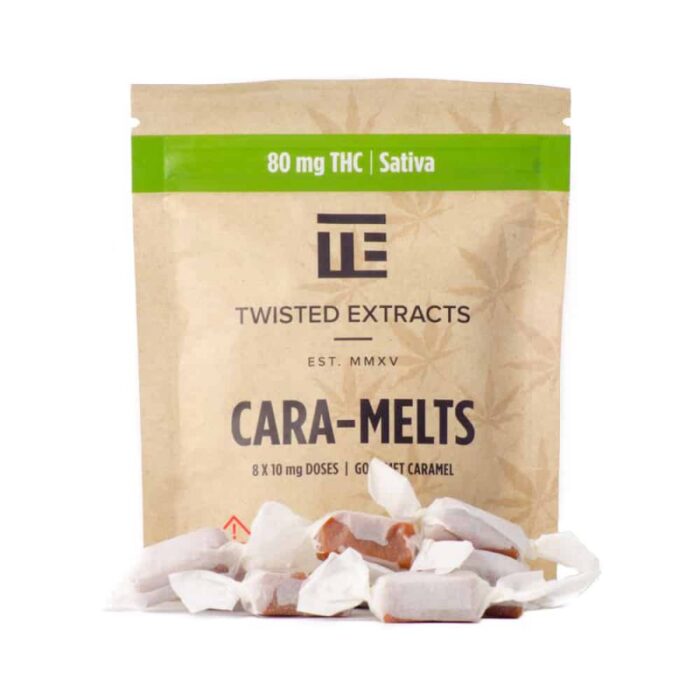 Twisted Extracts - Cara-Melts - Sativa - 80mg THC