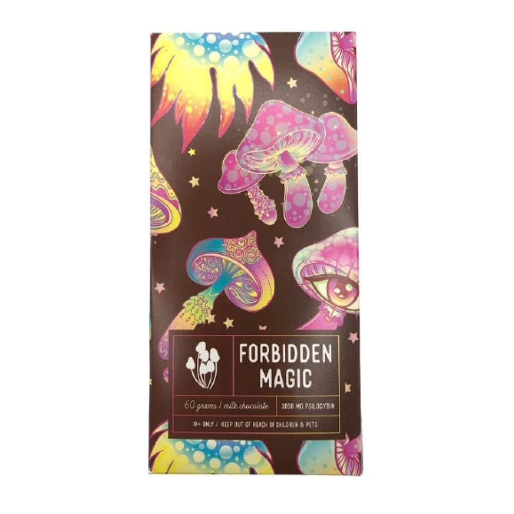 Forbidden Magic – Psilocybin Milk Chocolate Bar - 3000mg