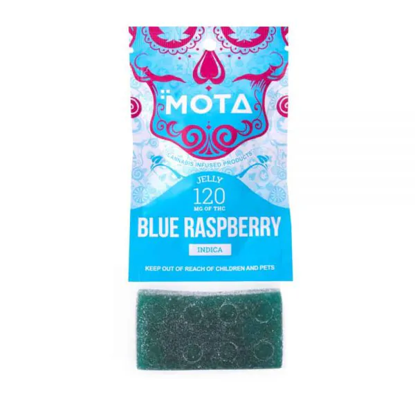 Mota - Jelly - Blue Raspberry - Indica - 120mg